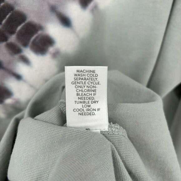 J. Jill Pure Jill Soft & Relaxed Tie-Dyed Tunic Gray Large NWT - Picture 8 of 8